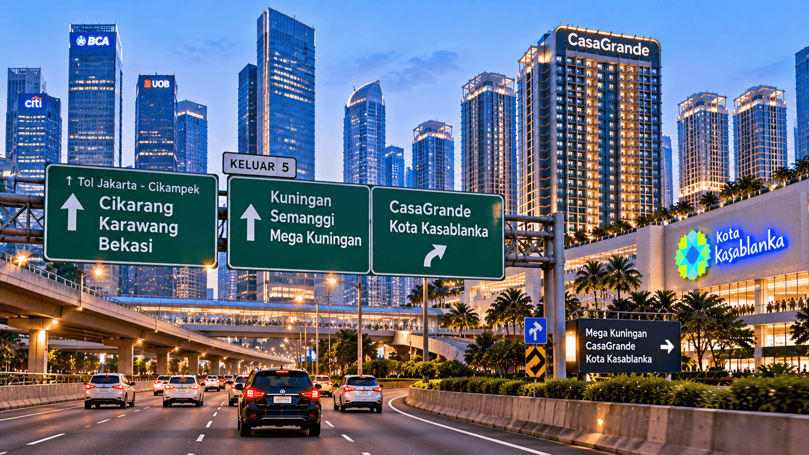 TOL CIKARANG – CASAGRANDE