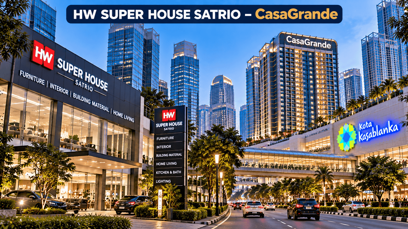 HW SUPER HOUSE SATRIO – CASAGRANDE
