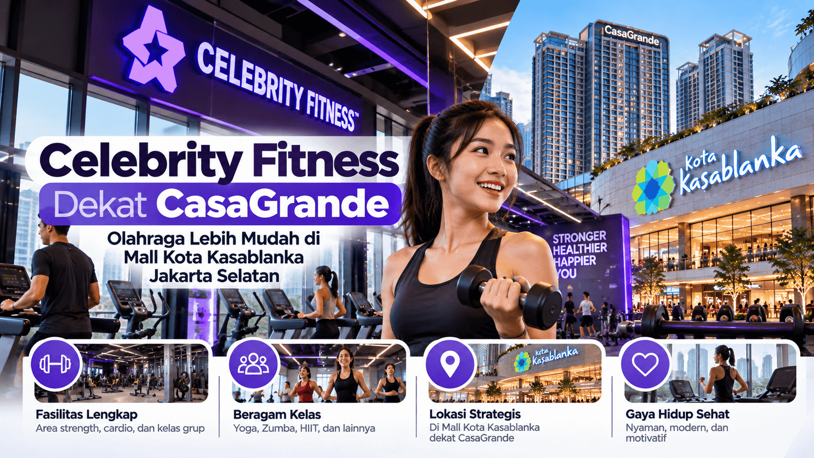 Celebrity Fitness Dekat CasaGrande