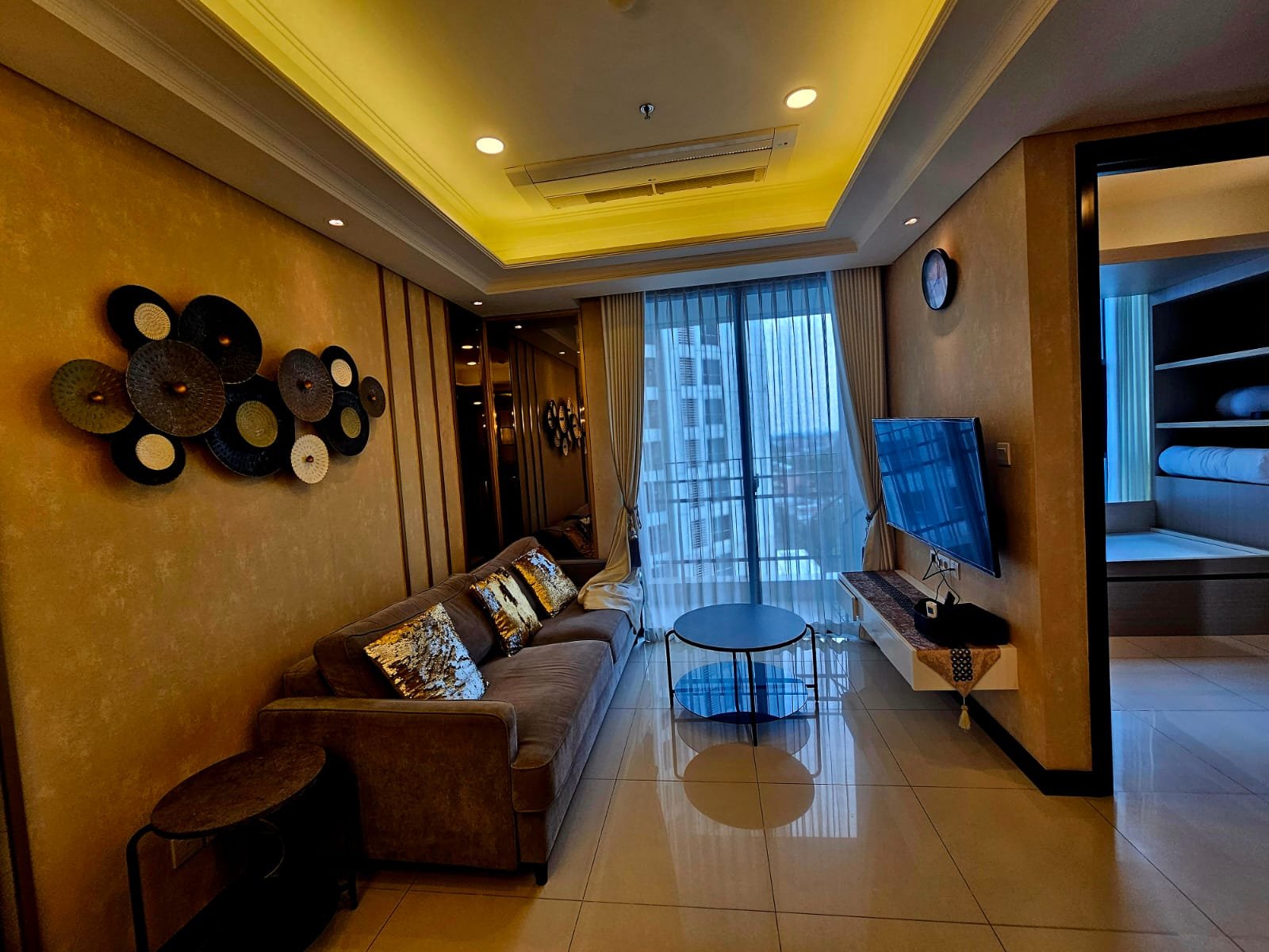 Dijual apartemen 2 kamar casagrande Residence luas 88