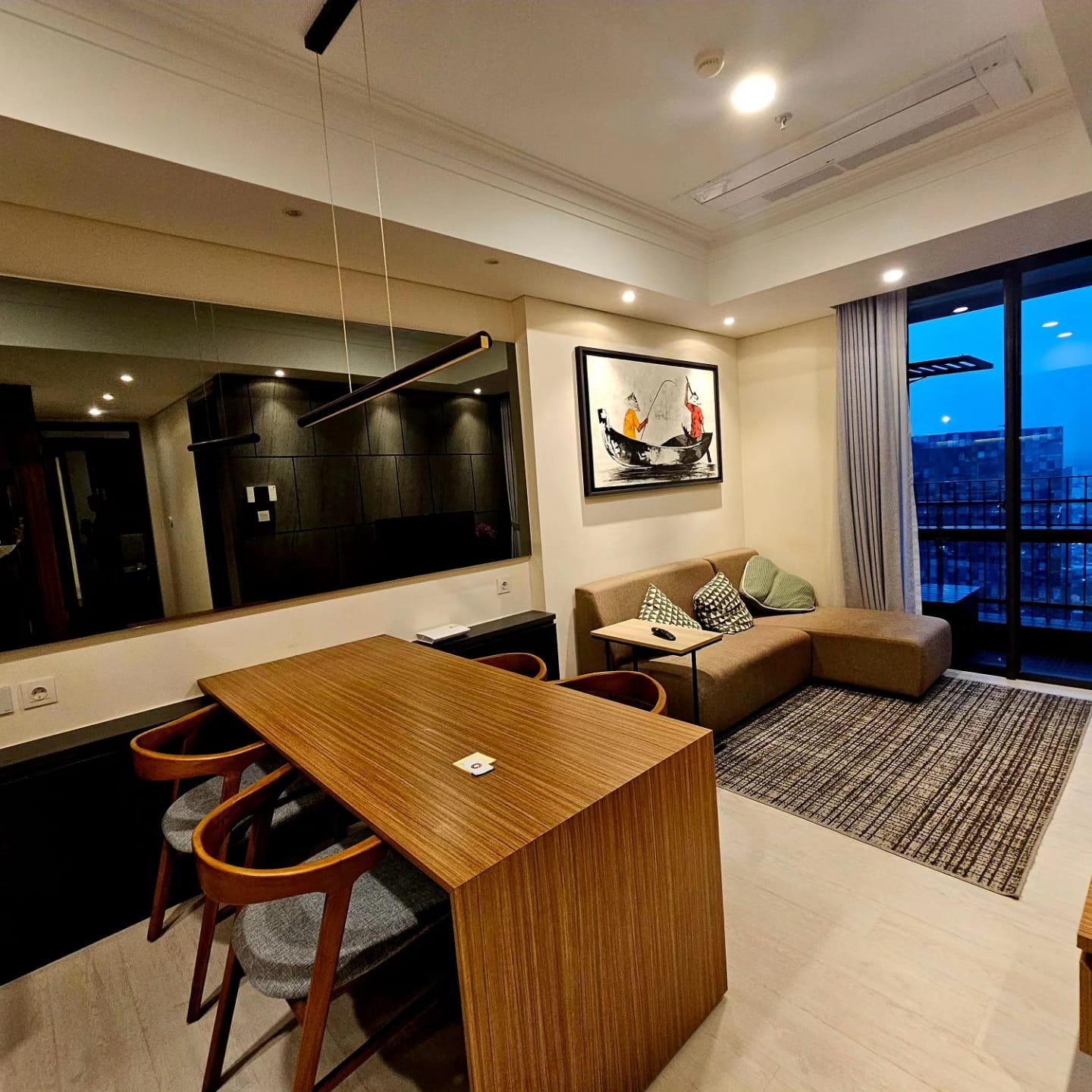 Disewakan apartemen casagrande residence 2 bedroom best view waterpark mall kota kasablanka