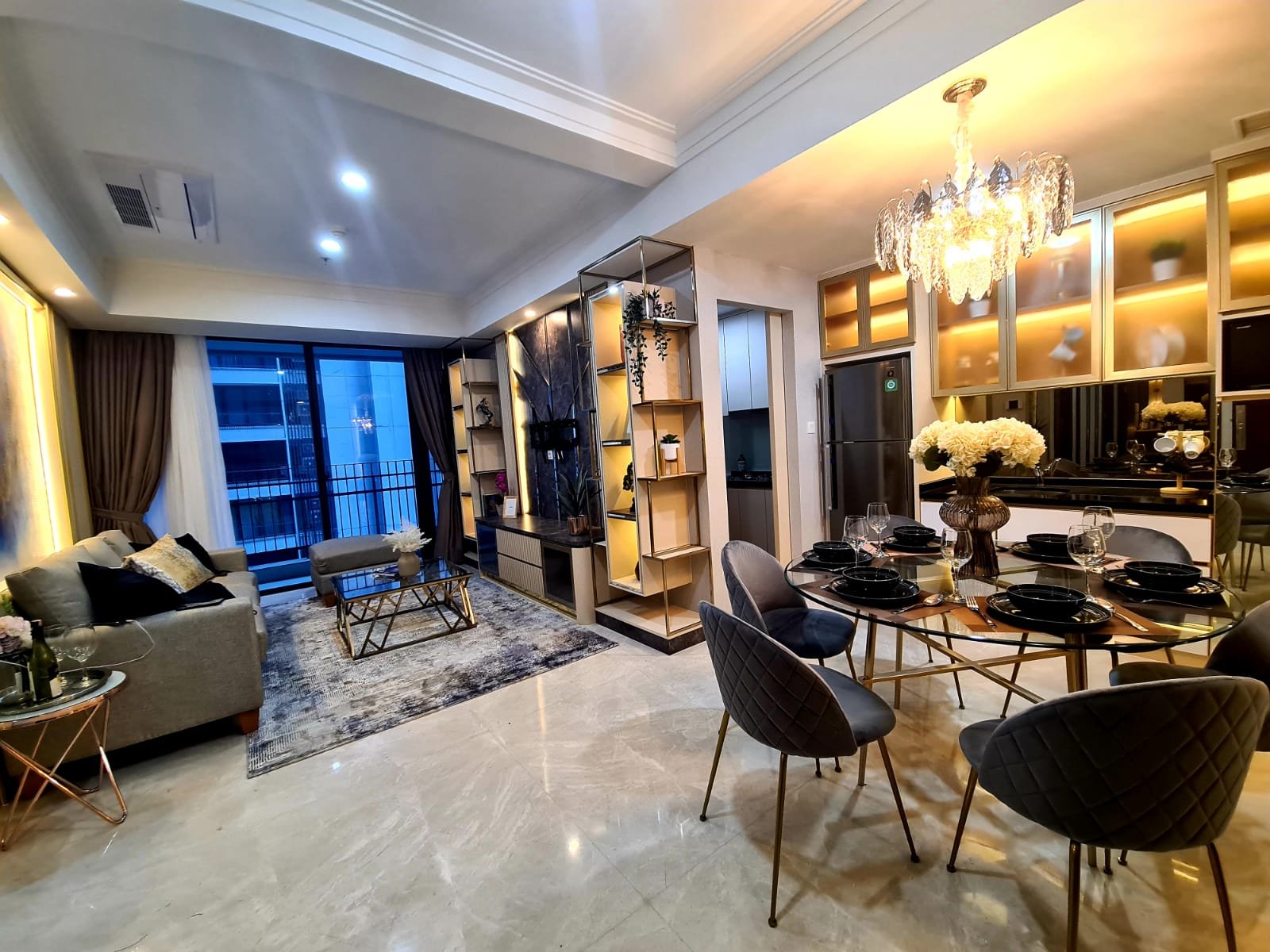 Disewakan apartemen casagrande 3 br bck9Ra003GL