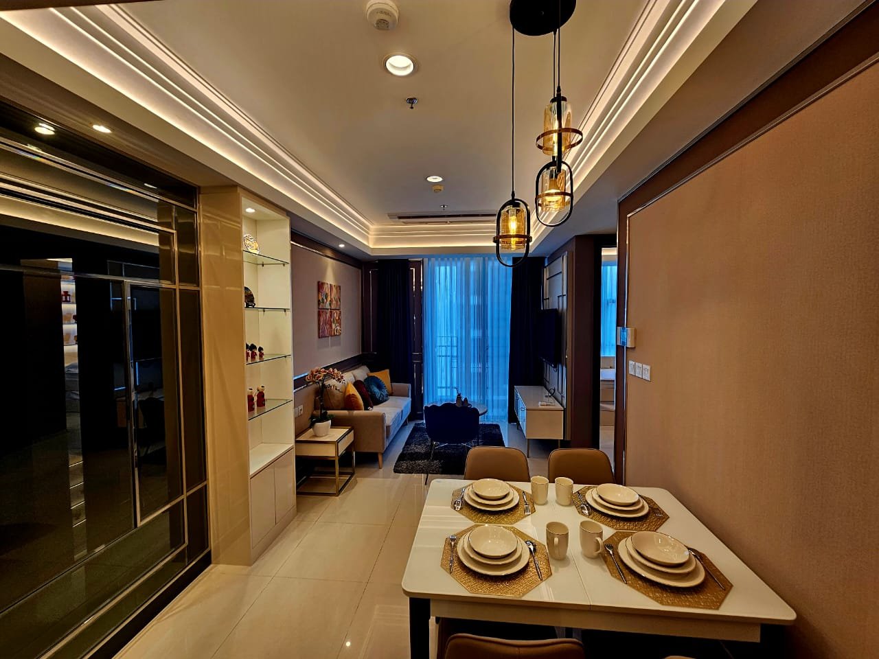 Disewakan 2 kamar apartemen casagrande phase 2 bck1Raj81BL