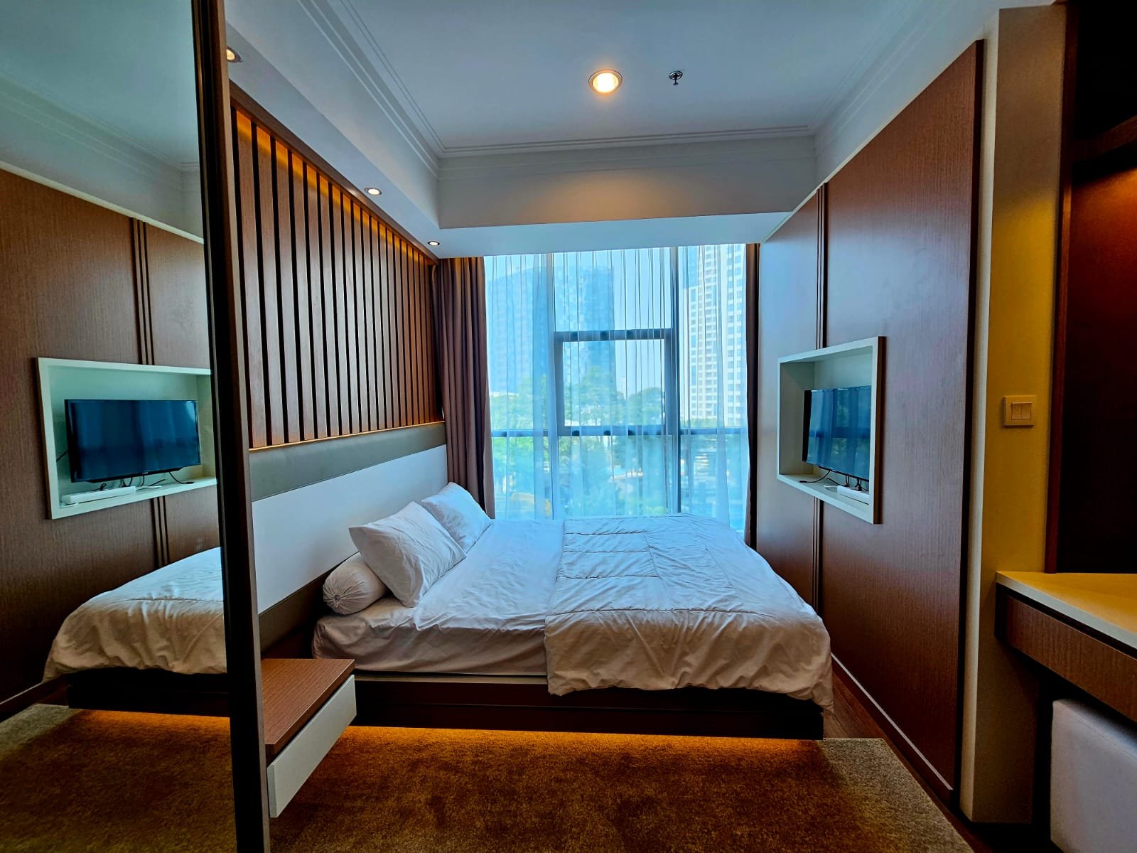 Disewakan apartemen casagrande residence new brand tower