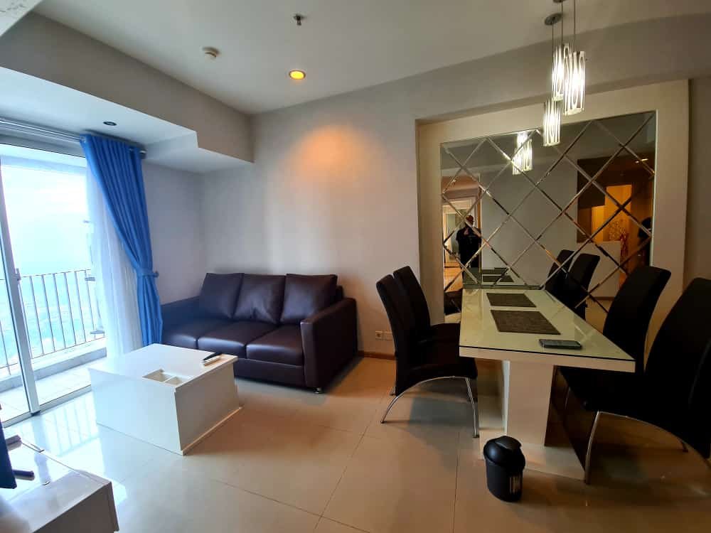Disewakan apartemen casagrande 2 kamar bck6raj52MTR