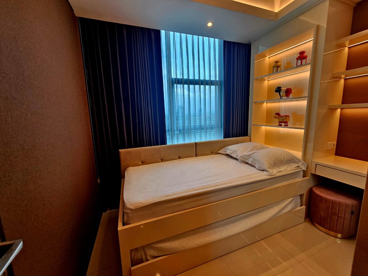 Disewakan 2 kamar apartemen casagrande phase 2 bck1Raj81BL