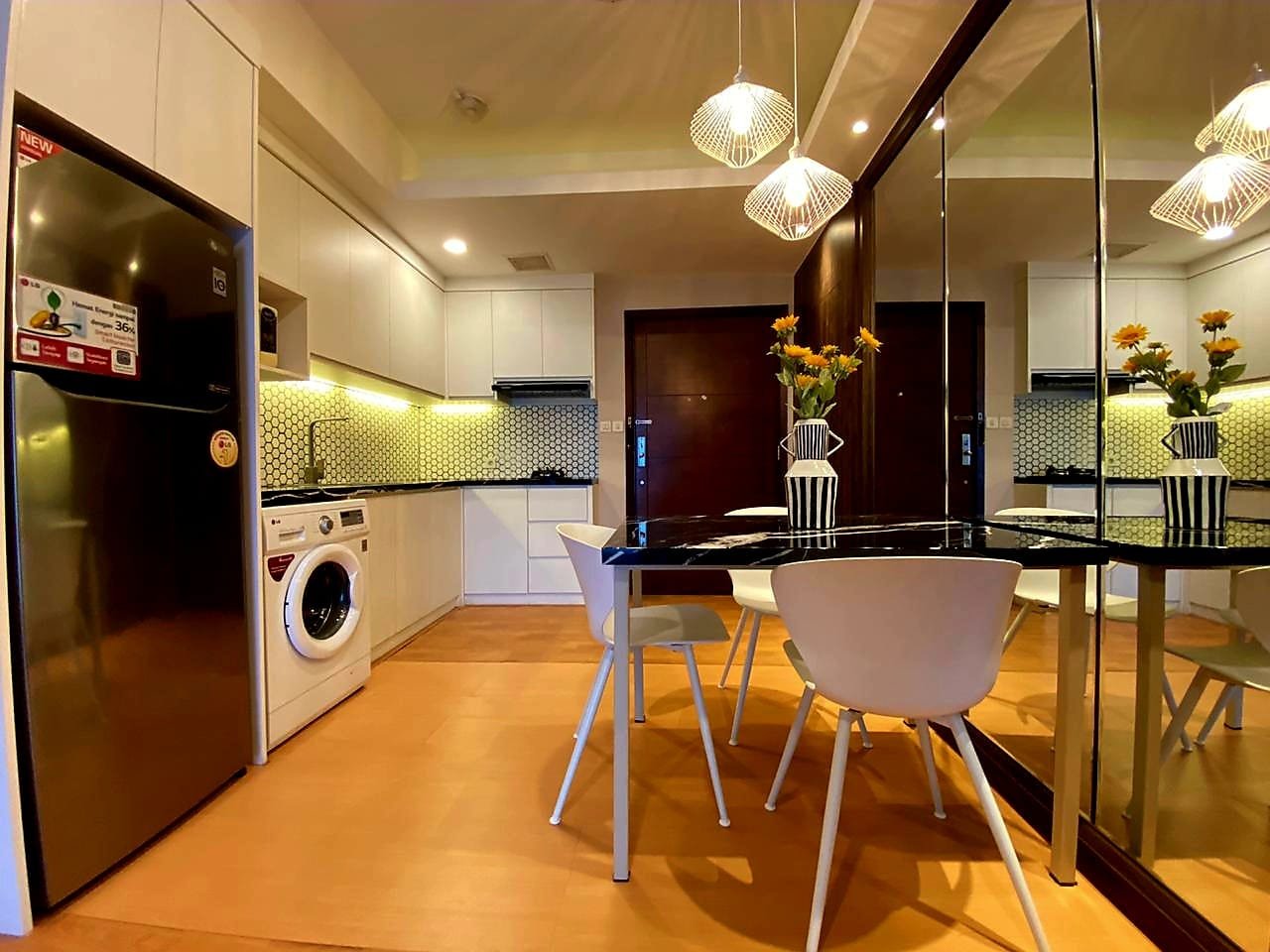 Disewakan 1 kamar apartemen casagrande luas 51 sqm