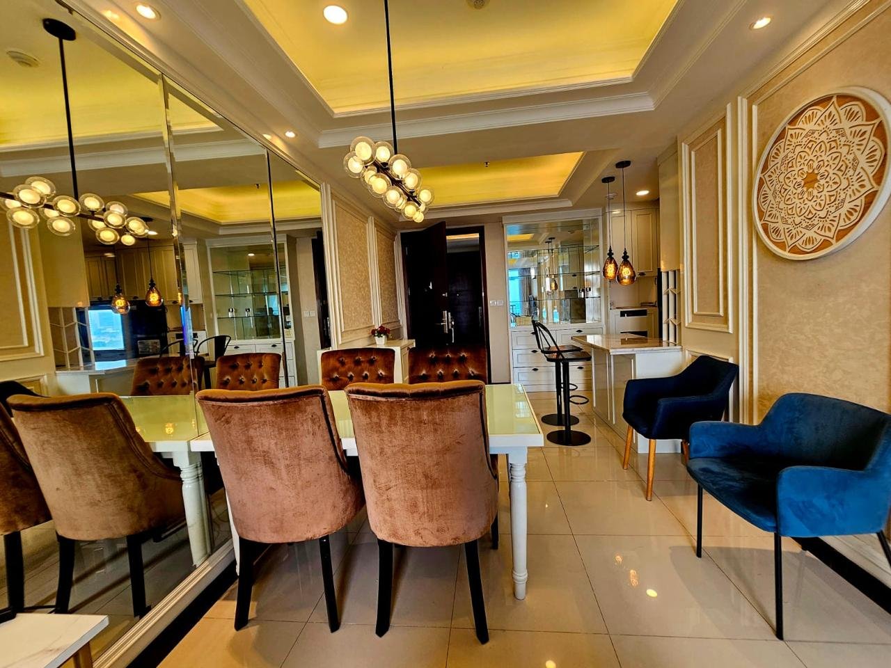 Disewakan Apartemen Casa Grande Residence 2 BR Fully Furnished 88 sqm