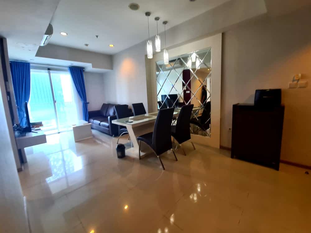 Disewakan apartemen casagrande 2 kamar bck6raj52MTR