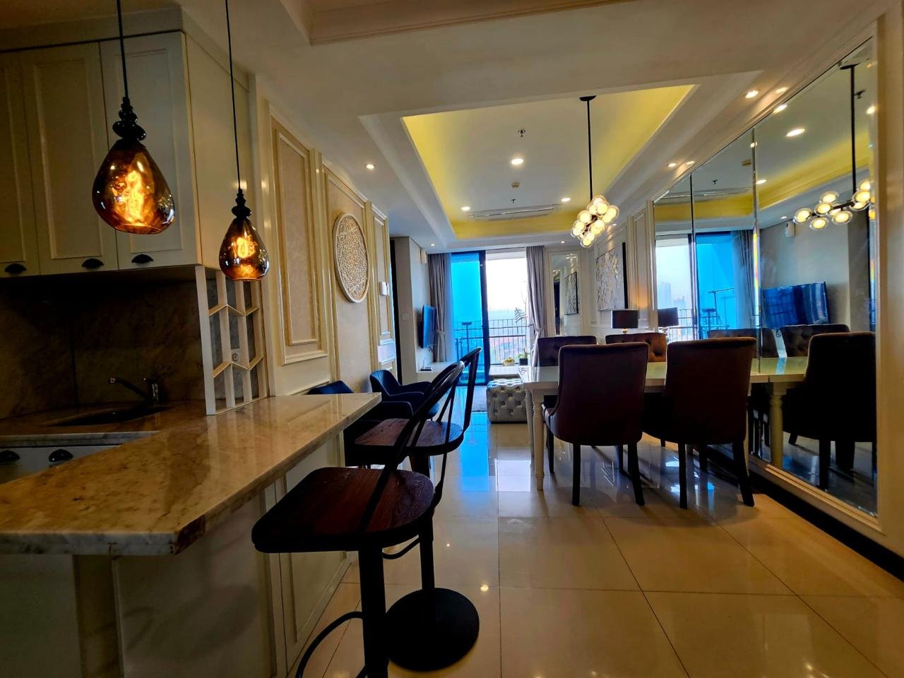 Disewakan Apartemen Casa Grande Residence 2 BR Fully Furnished 88 sqm