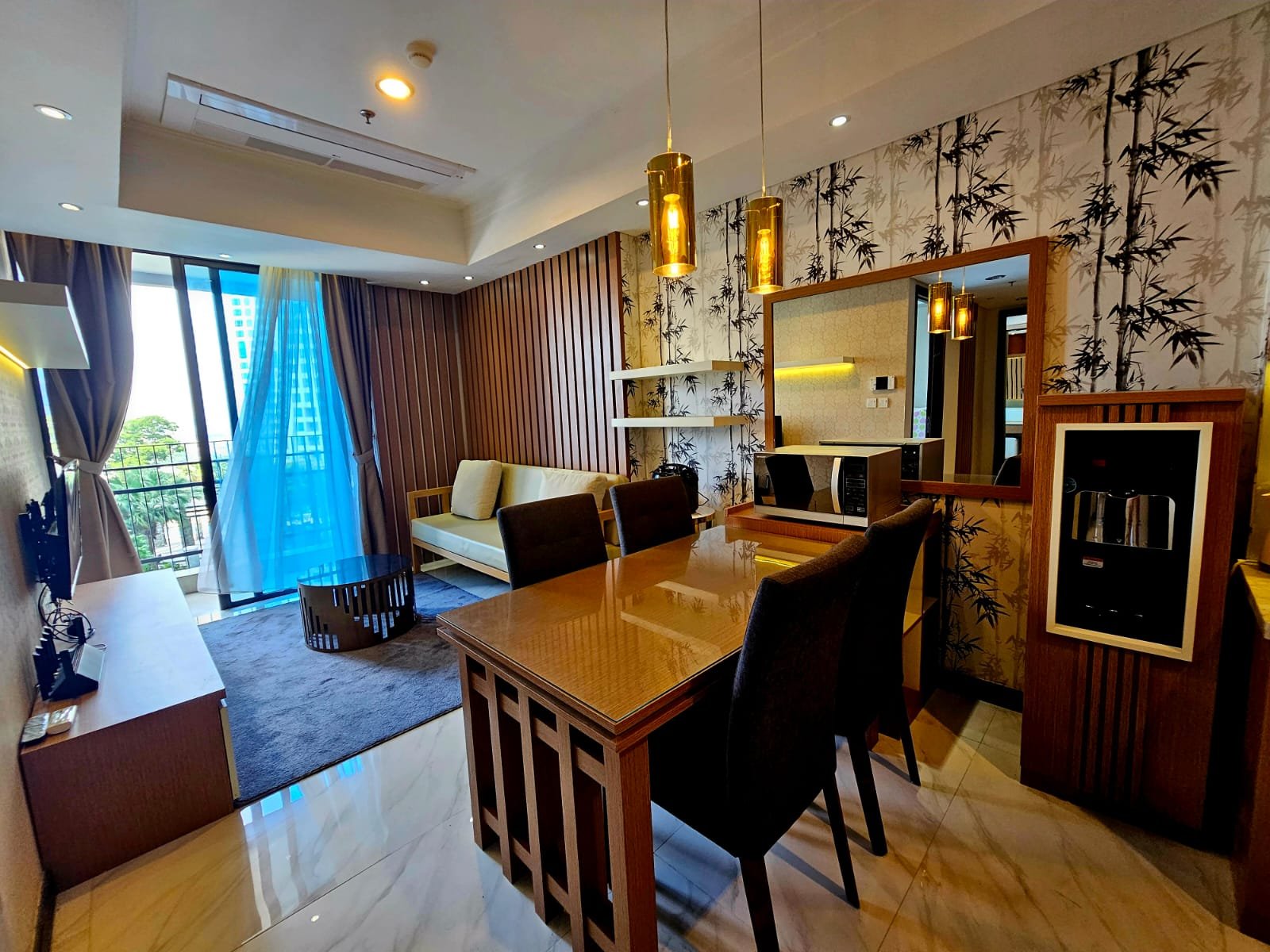 Disewakan apartemen casagrande residence new brand tower