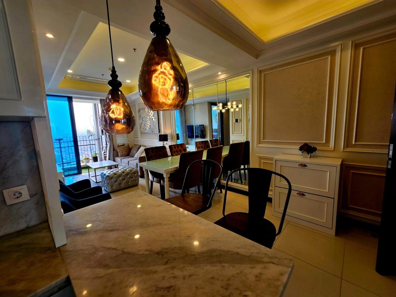 Disewakan Apartemen Casa Grande Residence 2 BR Fully Furnished 88 sqm