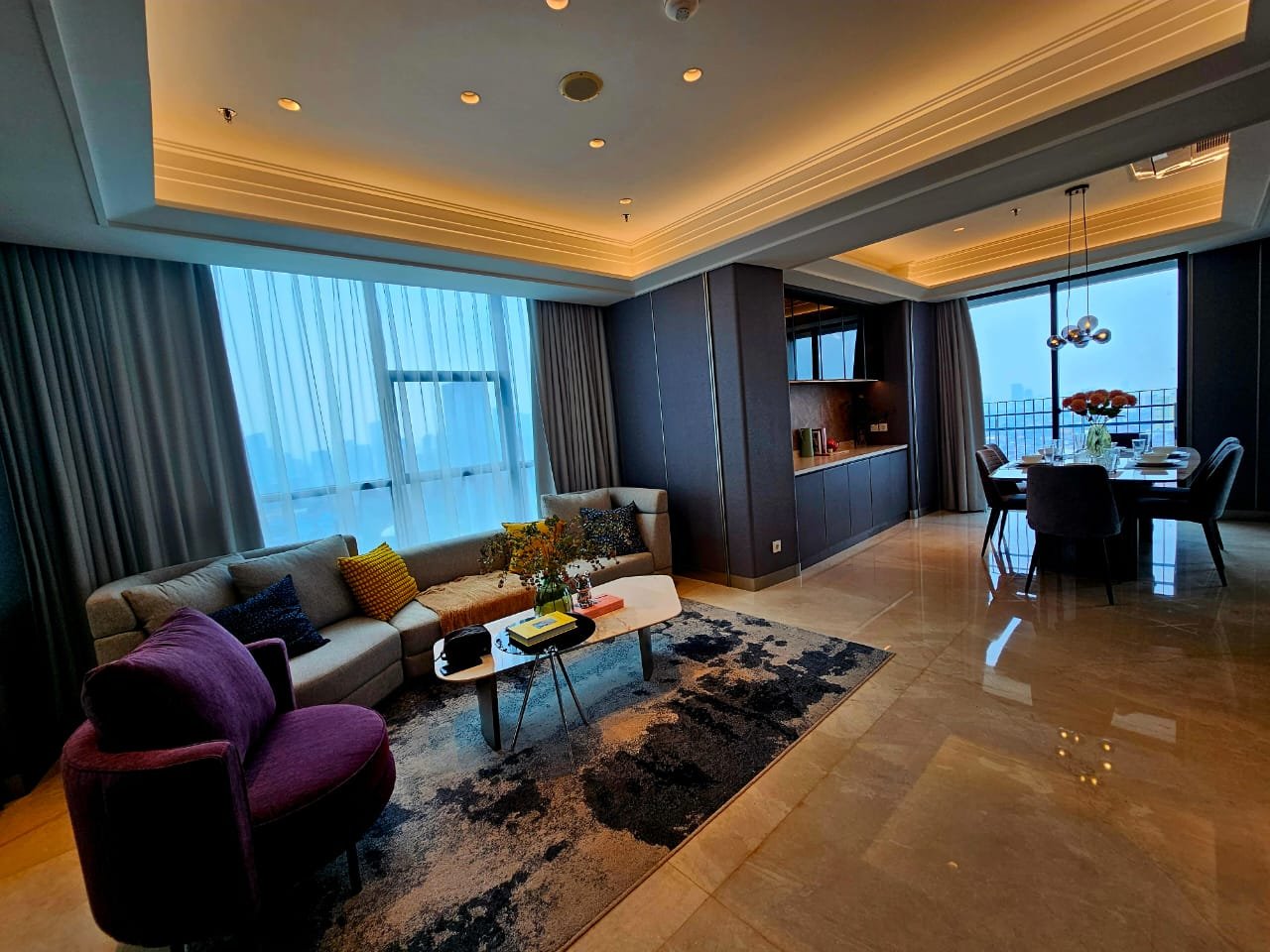 Dijual apartemen casagrande residence 3 kamar luas 145 sqm