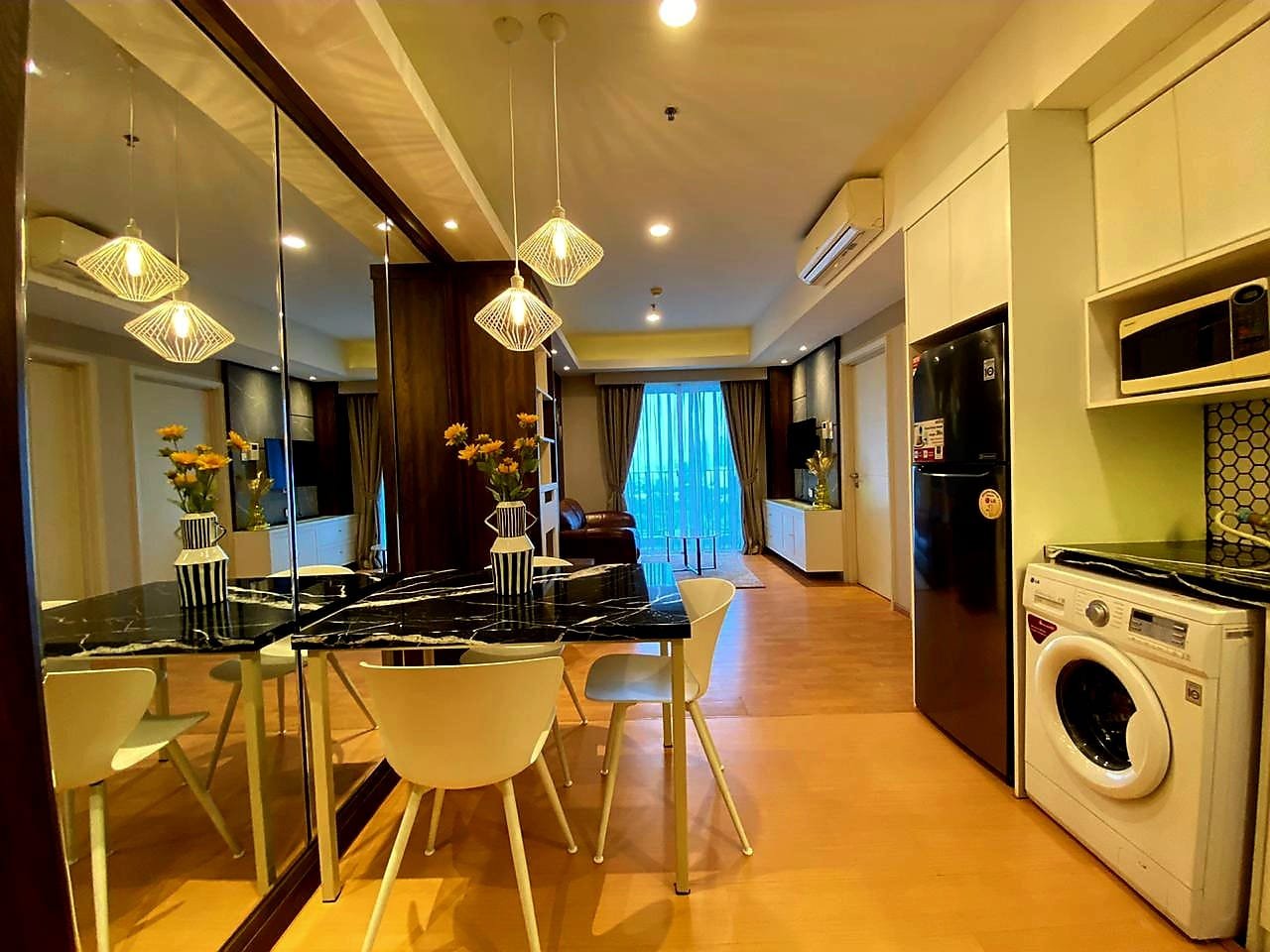 Disewakan 1 kamar apartemen casagrande luas 51 sqm