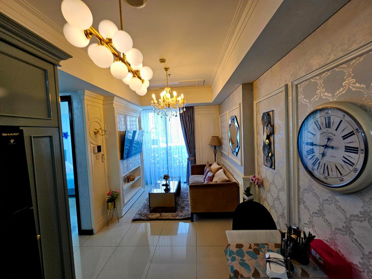 Disewakan 2 kamar apartemen casagrande residence