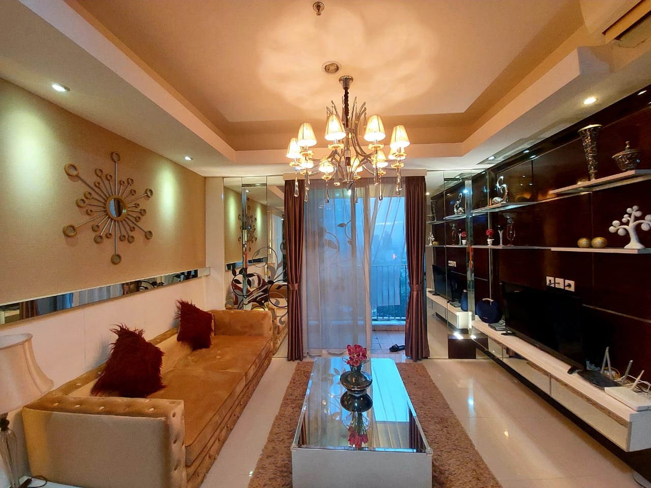 Disewakan apartemen casagrande residence 12 bln