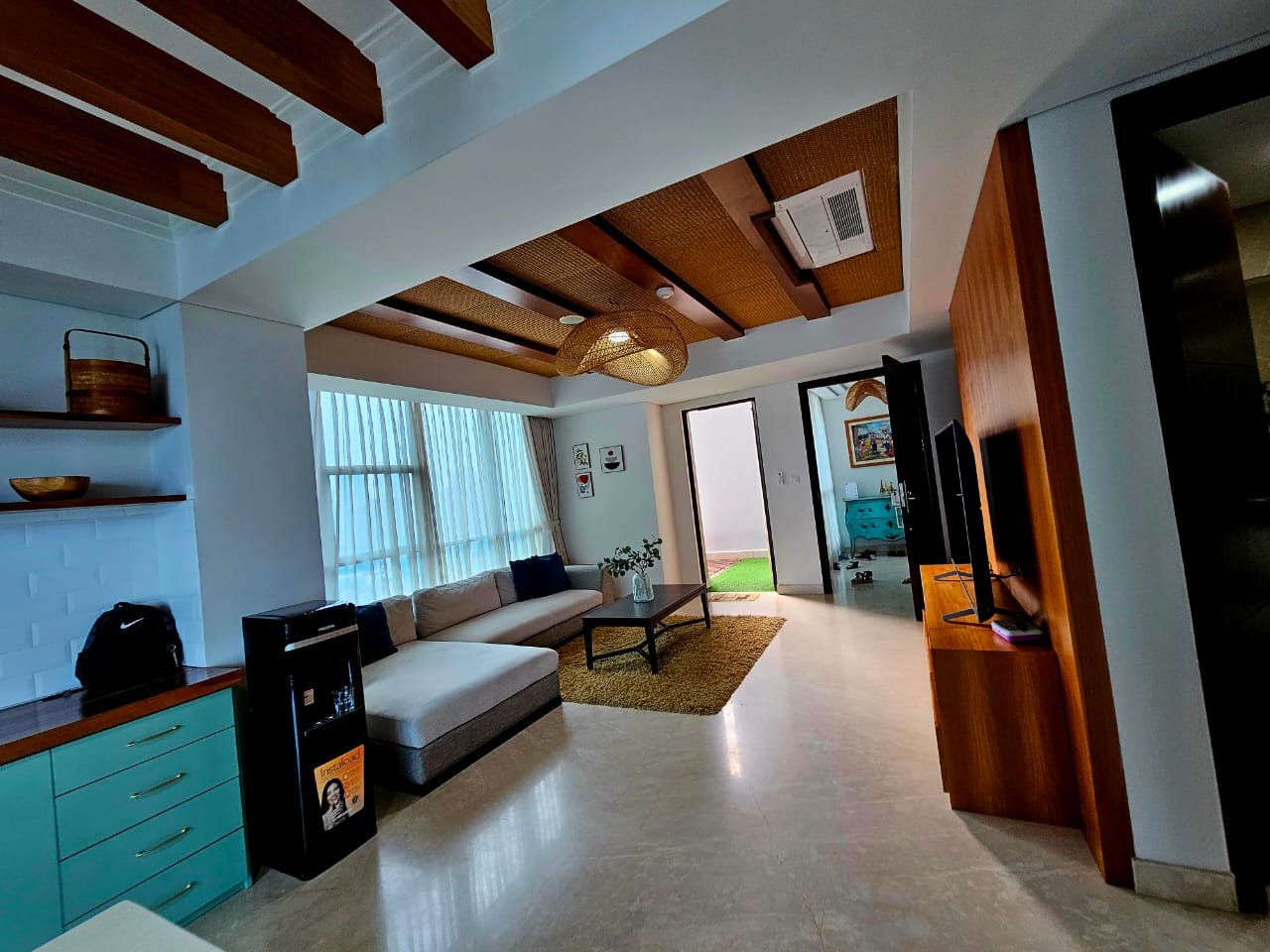 Disewakan 3 kamar private lift apartemen casagrande residence new tower big size