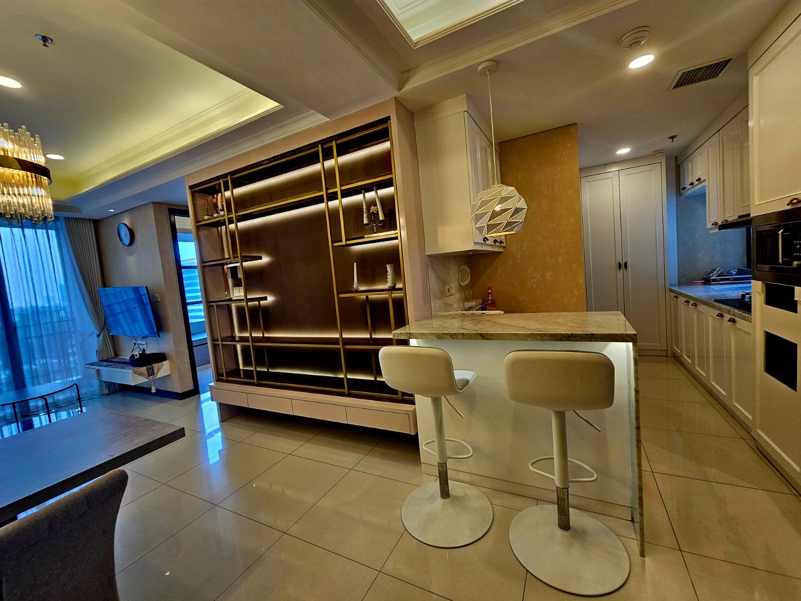 Dijual apartemen 2 kamar casagrande Residence luas 88