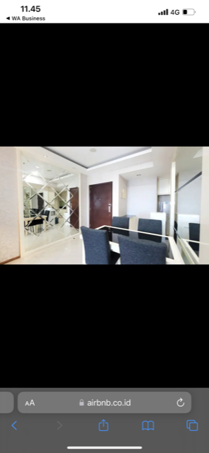 Disewakan harian bulanan apartemen casagrande 2 kamar bck7Raj51MRg