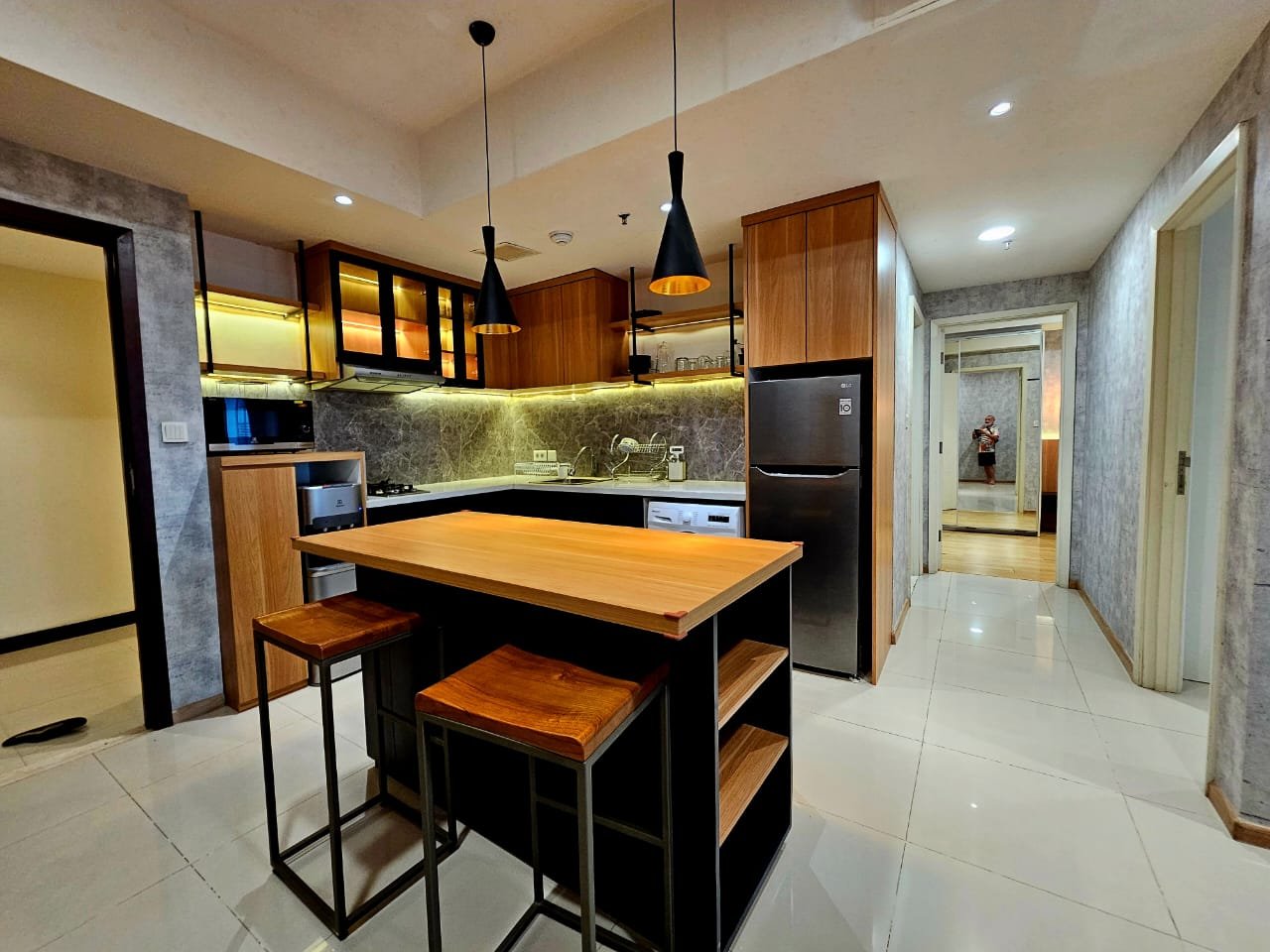 Disewakan apartemen casagrande 2 br phase 1 bck21Ran8mt