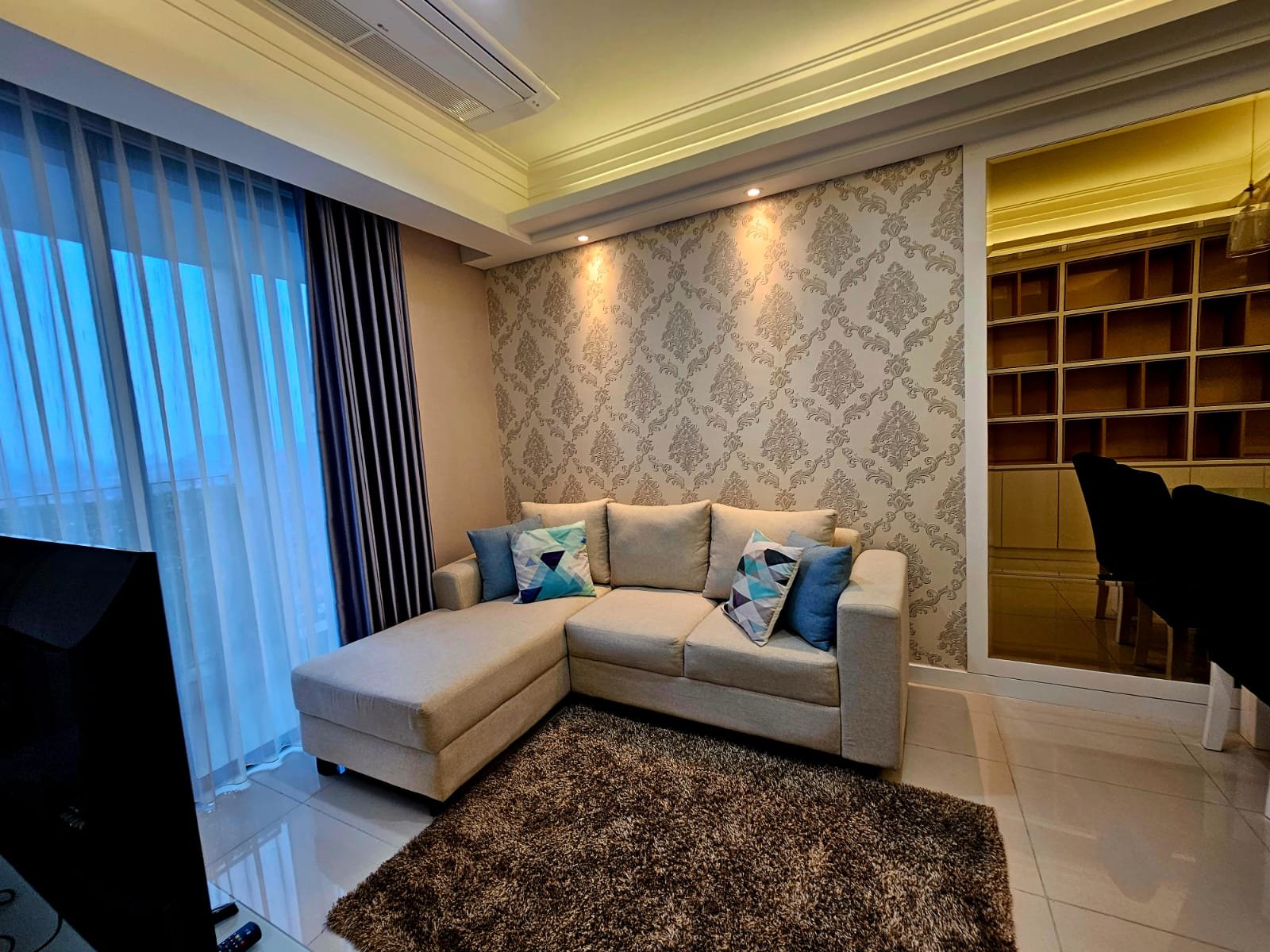 Disewakan apartemen casagrande residence 2 br bck2Raj71Gl
