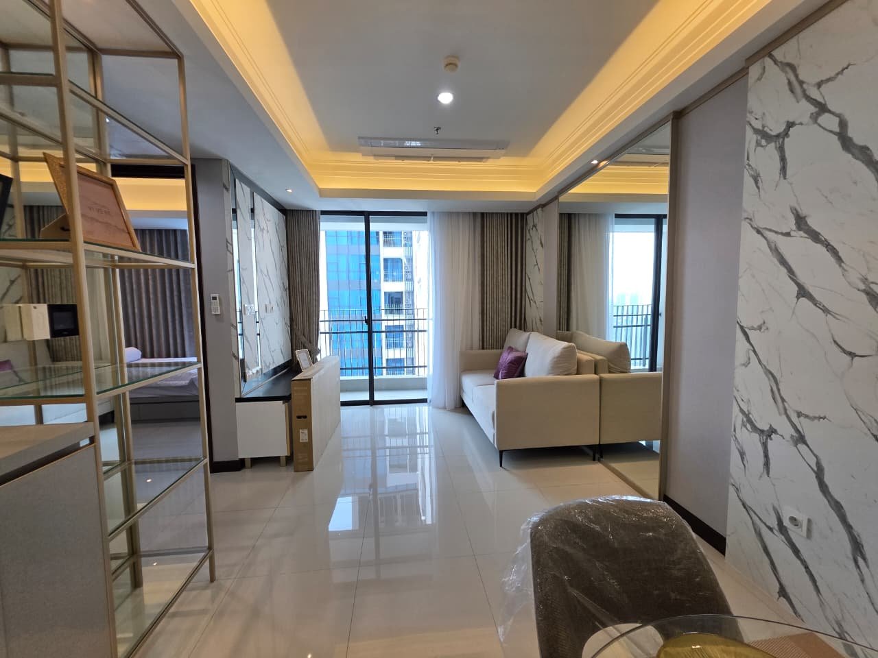 Disewakan apartemen casagrande 2 br  tower angelo